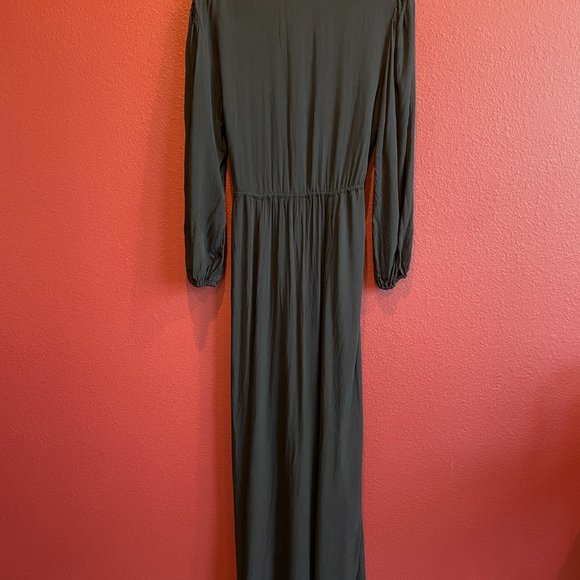 Novella Royale Black Caftan Maxi Dress- Size Small - Picture 5 of 6
